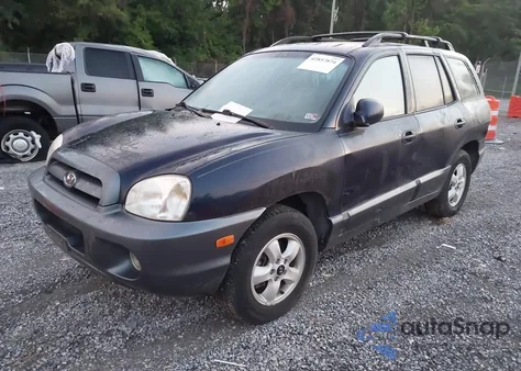 2005 Hyundai Santa Fe Gls/Lx из США, поврежденный, VIN KM8SC73E35U962806